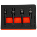 BOXO 4Pc Master Impact Swivel Set