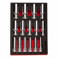 BOXO 15Pc 1/2" 6PT Deep Socket Set (10mm to 24mm)