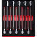 BOXO 10Pc 3/8" Long Torx Bit Socket Set