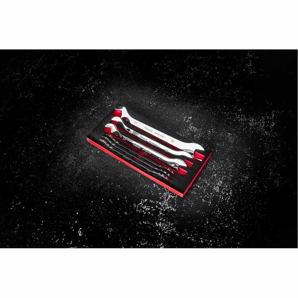 BOXO 6Pc Ultra Thin Double Open-Ended Spanner Set (20mm to 32mm)