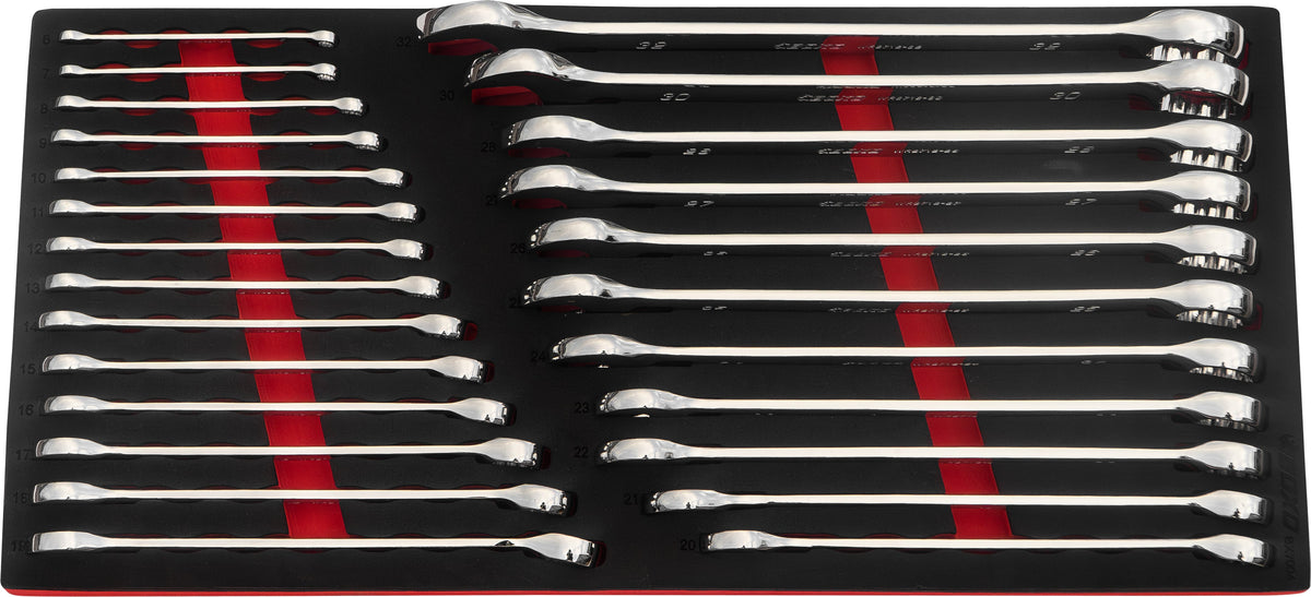 BOXO 25Pc Combination Spanner Set