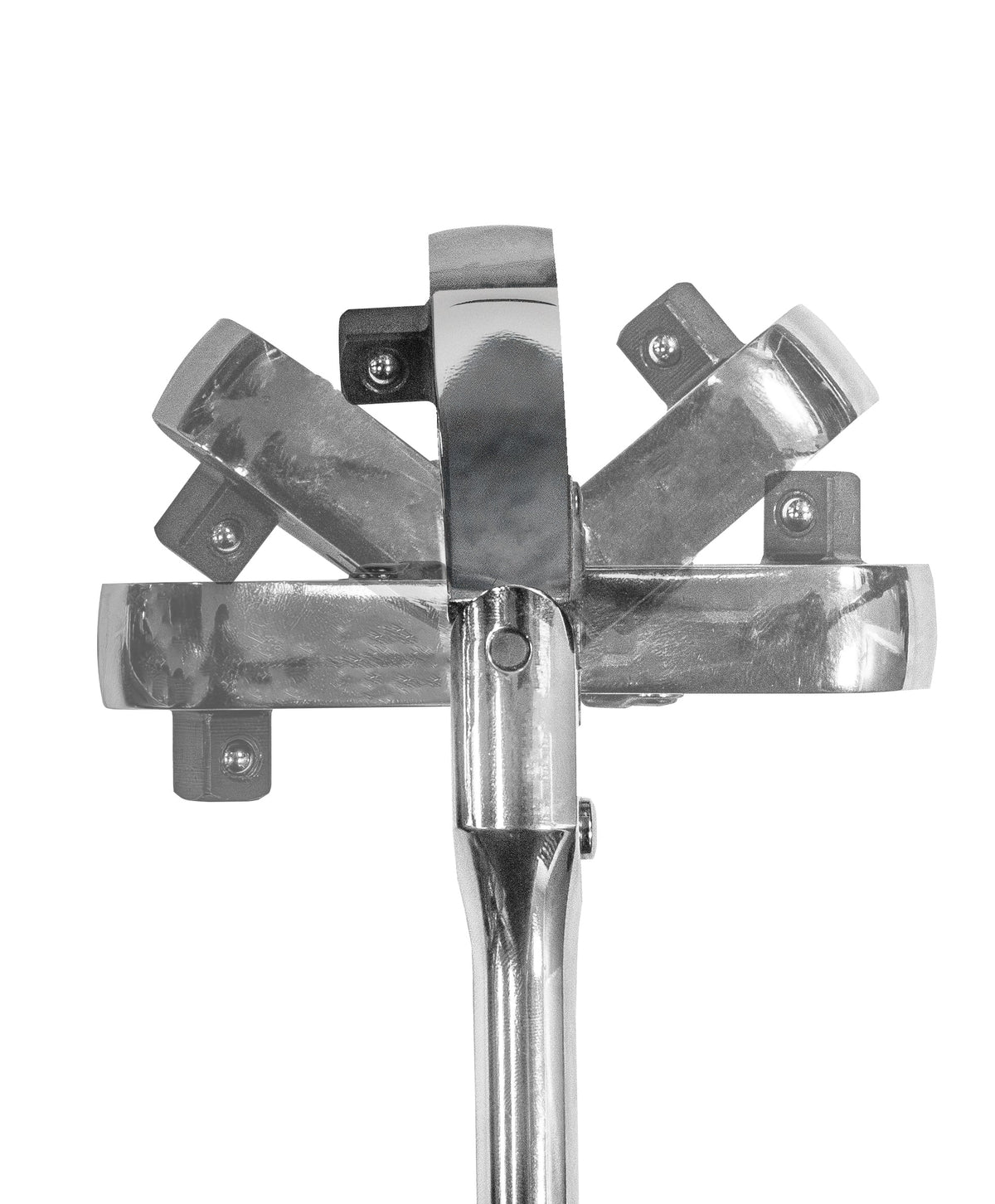 BOXO 3Pc 1/4", 3/8" & 1/2" 90T Flex-Head Ratchet Set with Lock