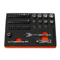 BOXO 45Pc 1/4" 6Pt Socket Set