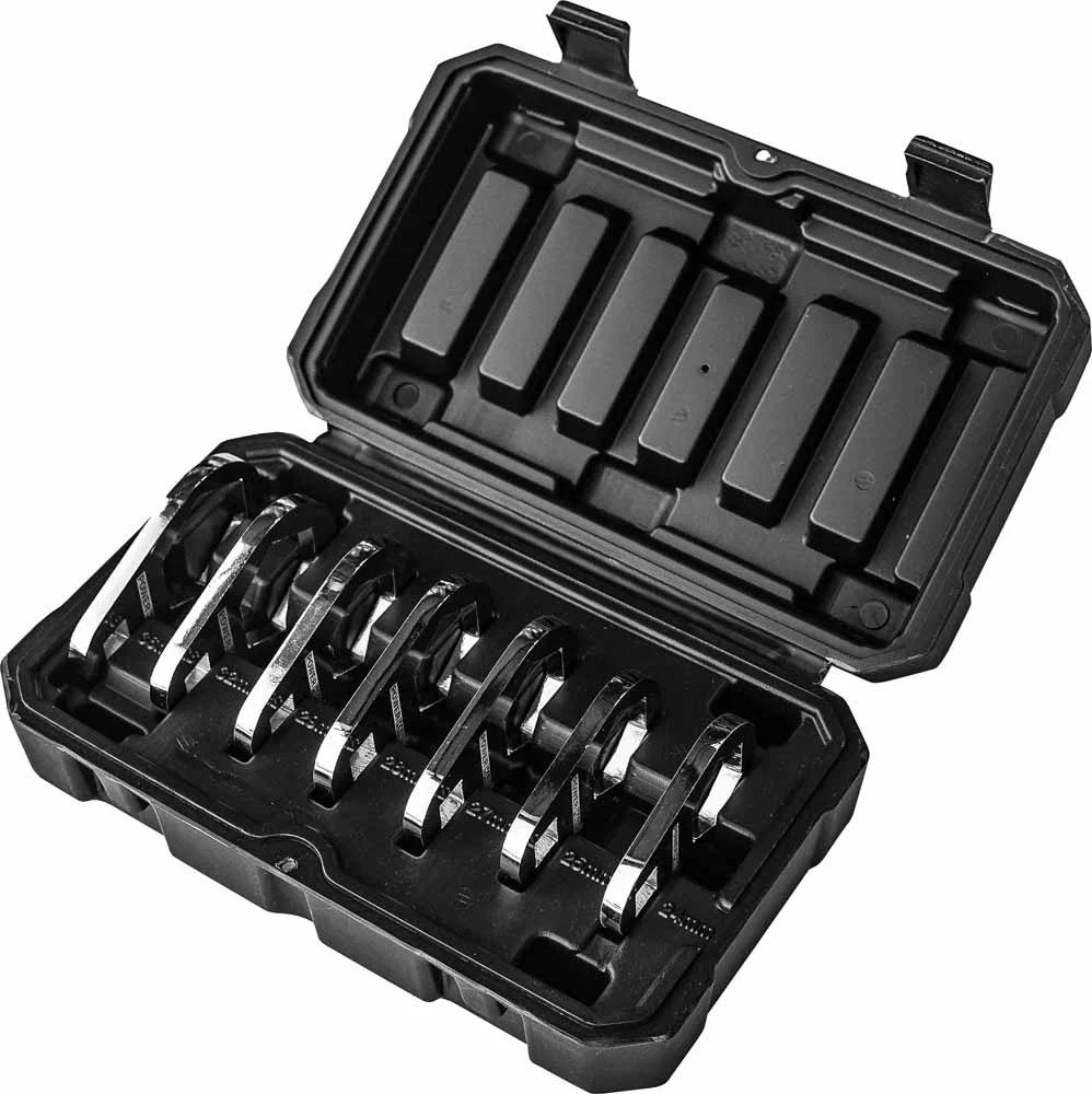 Powerhand 7Pc Oil Filter Housing Offset Wrench Set