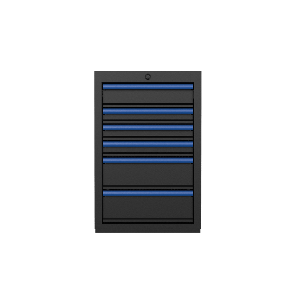 BOXO PRO Matte Half Height 6 Drawer Cabinet