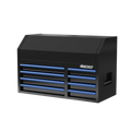 BOXO 41" 8 Drawer Top Box with Drawer Trim Pack - Black Body with Coloured Trim Pack