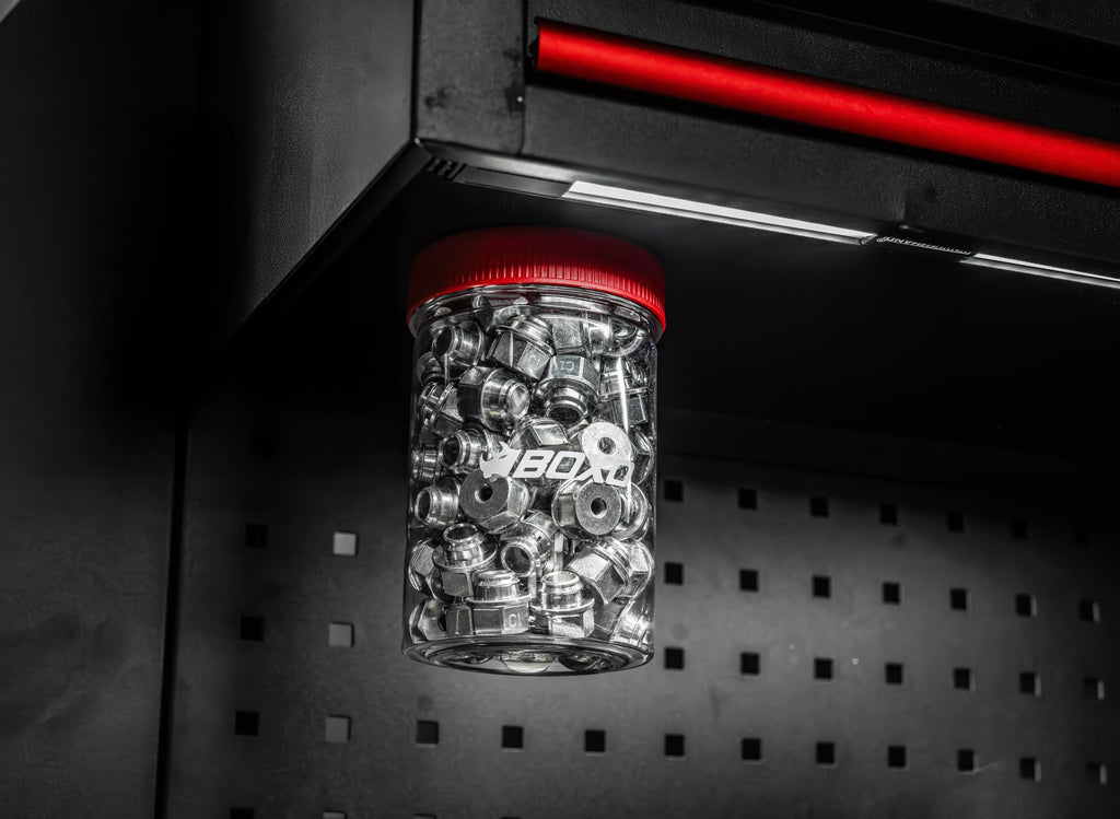 BOXO Magnetic Plastic Jar