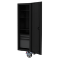 BOXO Full Height Side Locker for BOXO 72" Toolbox Stack - Black